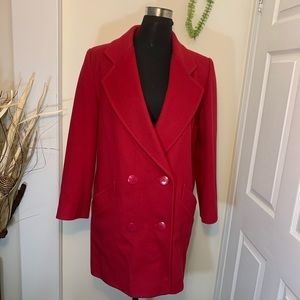 Vintage Goodman Manteau 100% Pure Wool Winter Long Trench Coat